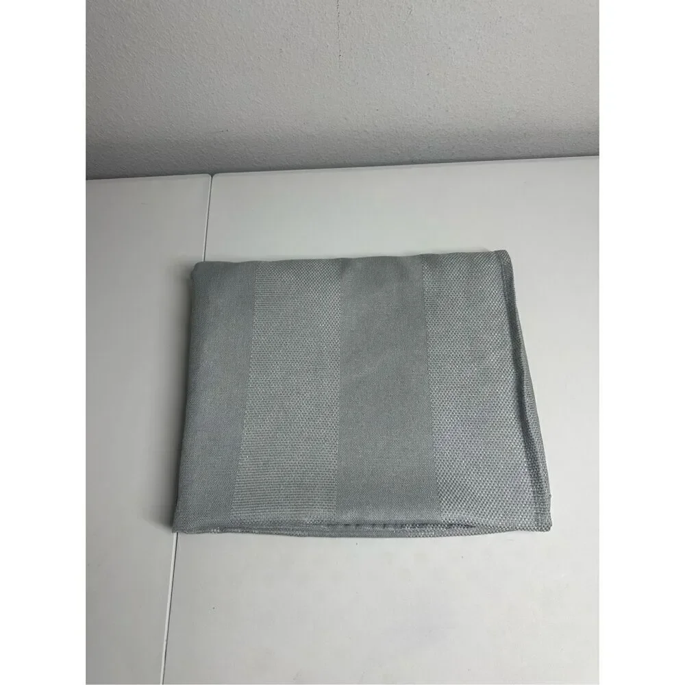 Unbranded Gray Tablecloth Size 98” X 58”